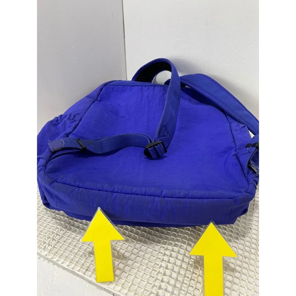 Kipling Seoul Purple Backpack Small Nylon Travel‎ Bag Lightweight
